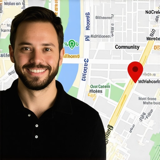 Jacksonville business owner working on Google Maps optimization with community involvement