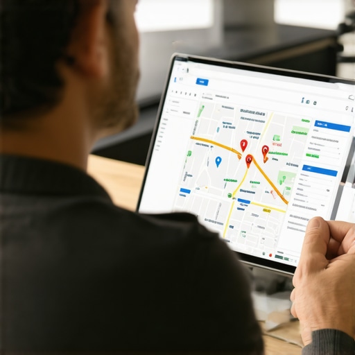 Jacksonville Local SEO Strategies 2025 Business owner reviewing local SEO analytics in Jacksonville