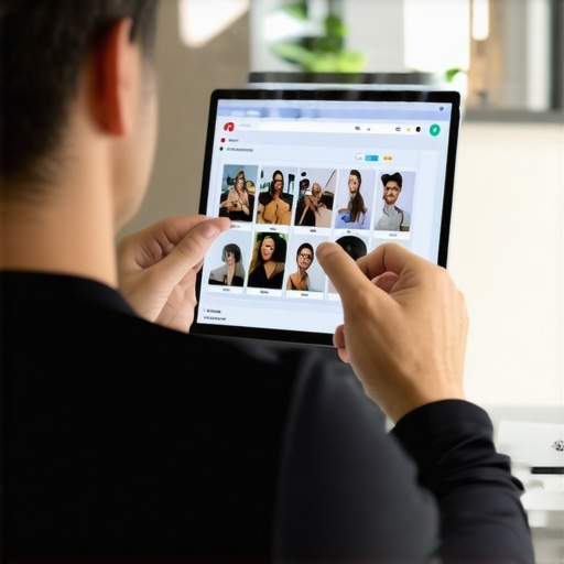 Jacksonville business owner optimizing Google My Business profile