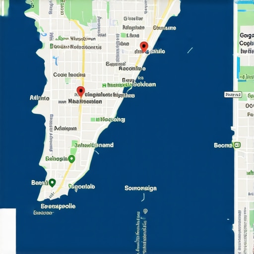 Infographic illustrating advanced factors affecting Google Maps ranking in Jacksonville