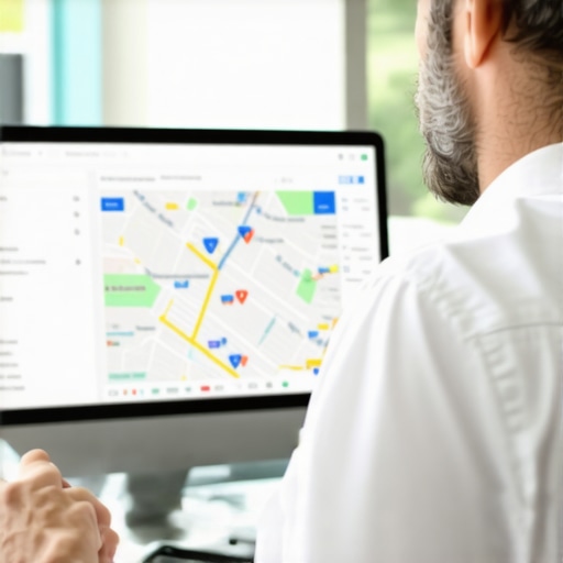 SEO specialist working on Google Maps optimization strategies in Jacksonville
