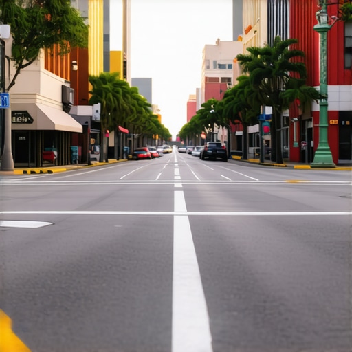 Google Maps view of Jacksonville city street with highlighted local businesses.