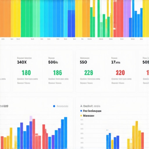 Dashboard of BrightLocal reporting on Jacksonville local maps performance.