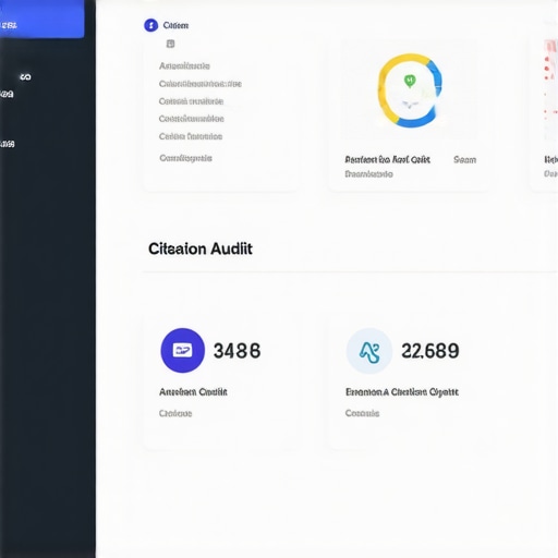Citation Audit Dashboard for Jacksonville Business BrightLocal citation audit interface displaying local directory inconsistencies.