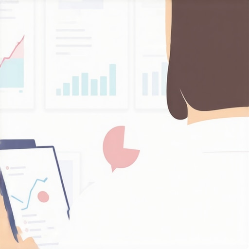 Business owner reviewing Jacksonville local SEO performance with maps and analytics.