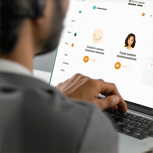 Person reviewing and verifying business contact information across multiple online platforms.